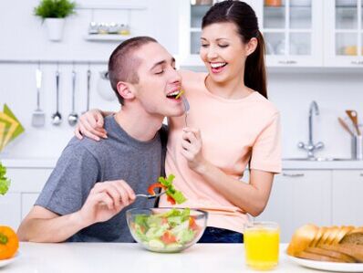 Comida para aumentar a potencia nos homes