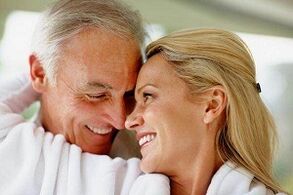 home feliz que aumentou a súa potencia despois dos 50